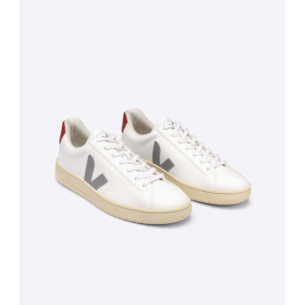 Veja URCA CWL Women's Shoes White/Red/Grey | CA 569HAP